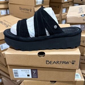 BearPaw Black Altitude Sandals